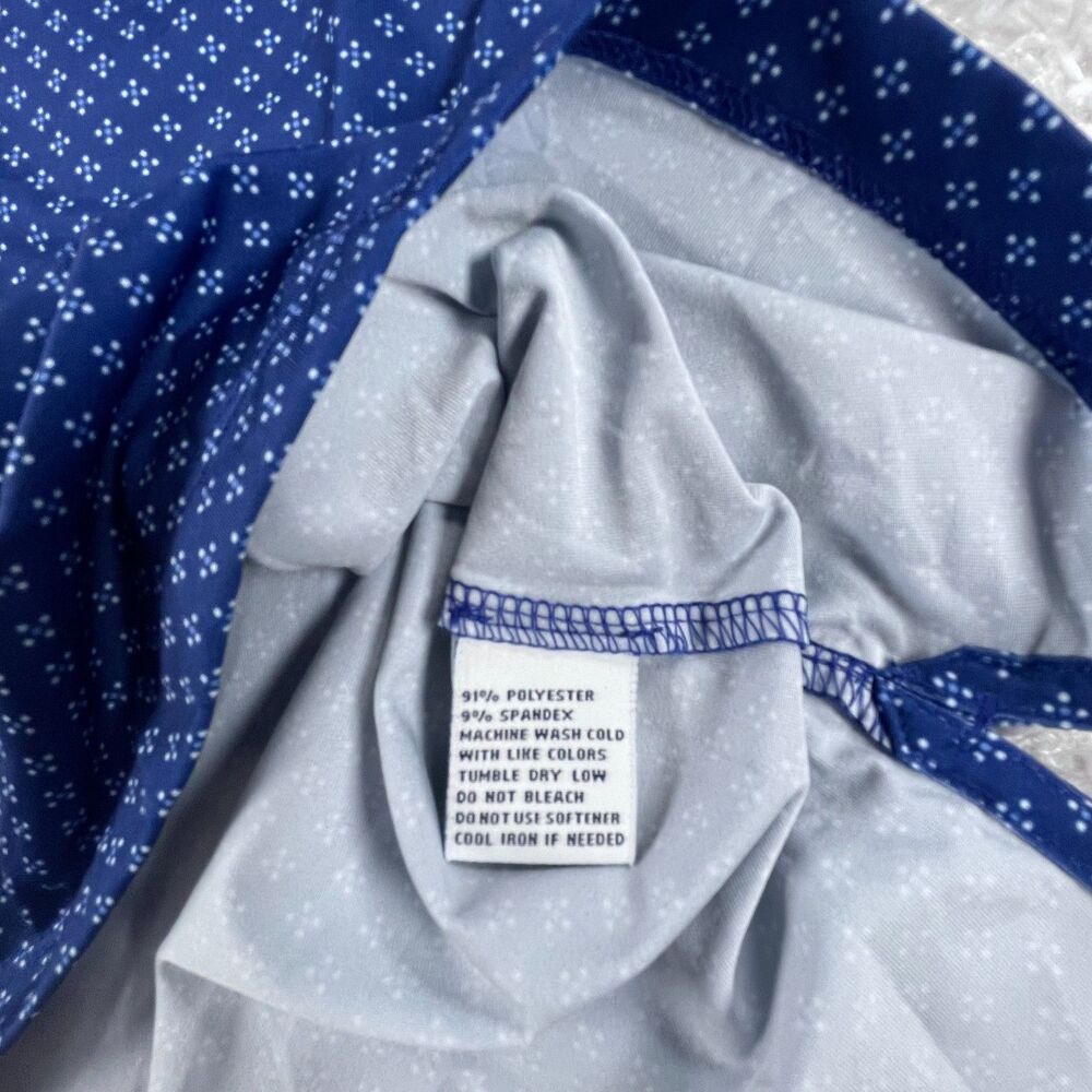 NWT Donald Ross Sportswear Golf Polo Navy Blue Women's Large L Bell McCoy Logo - Picture 9 of 14